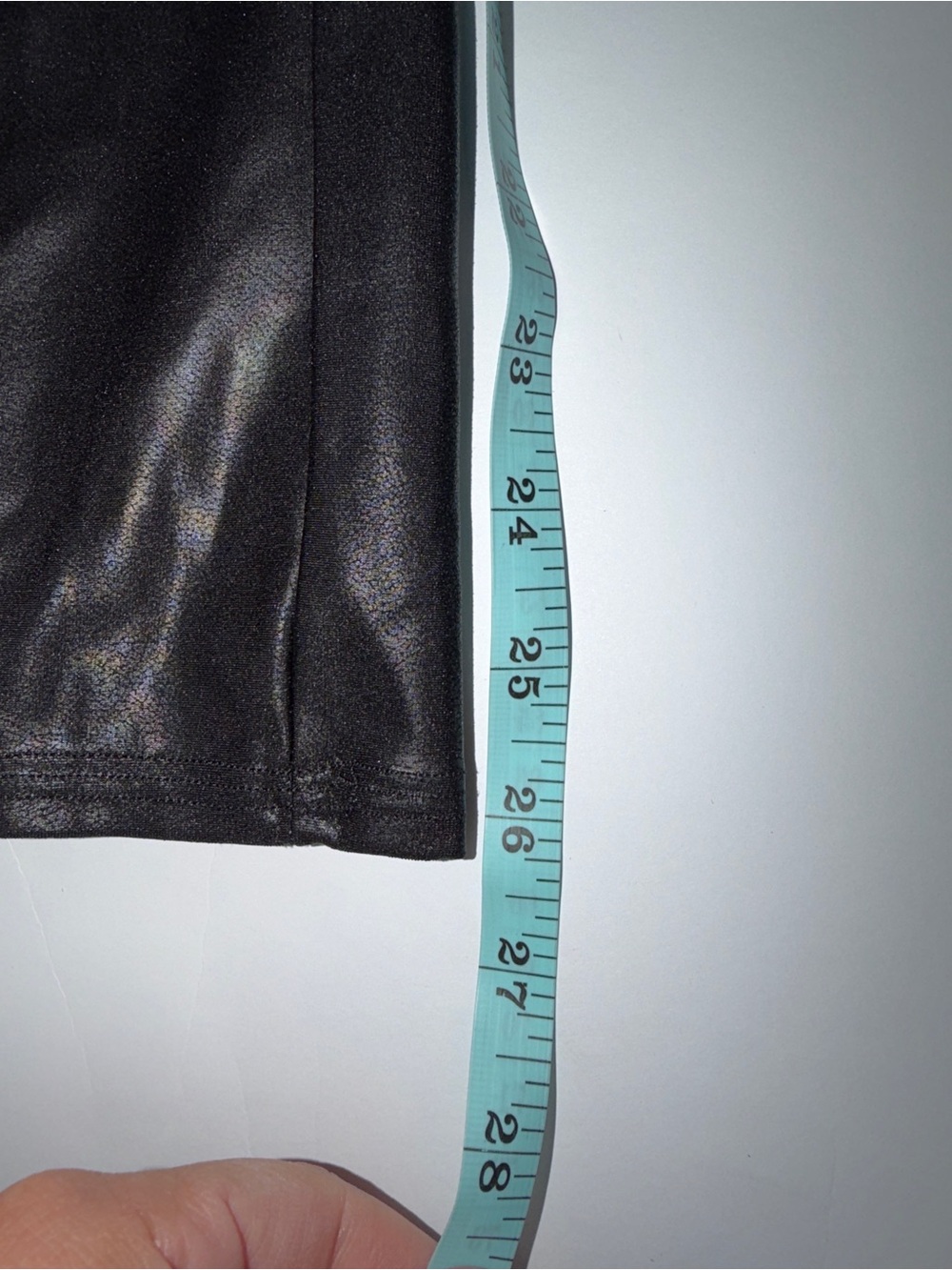 SPANX Black Leggings with Red Branding Tag - Picture 4 of 4